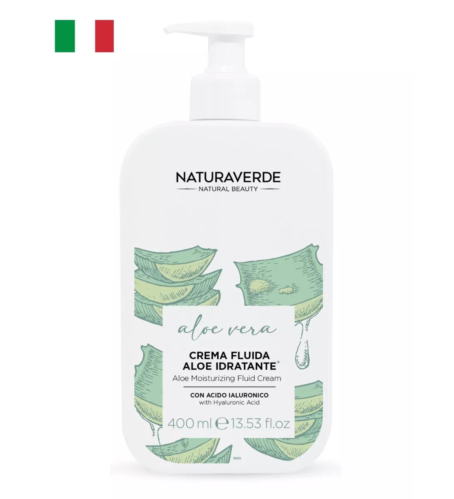 NATURAVERDE ALE Moisturizing Fluid Cream for Body 400ml