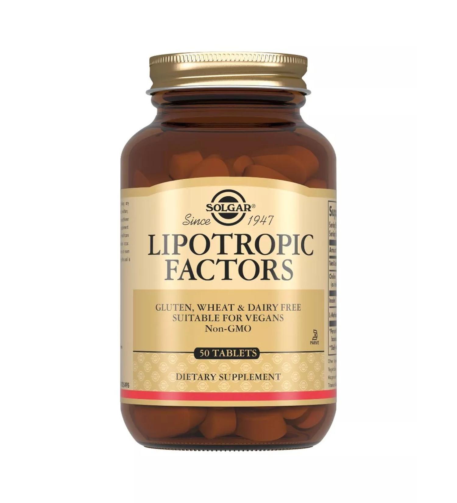 Solgar Lipotropic factor 50 pcs