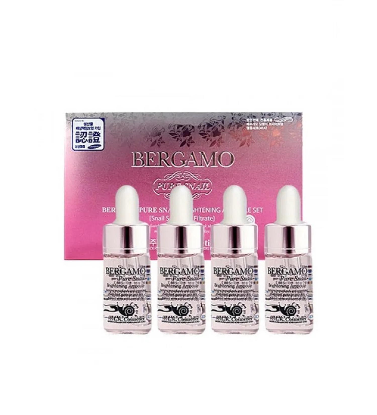 Bergamo Serum with mucin of snails 4 pcs