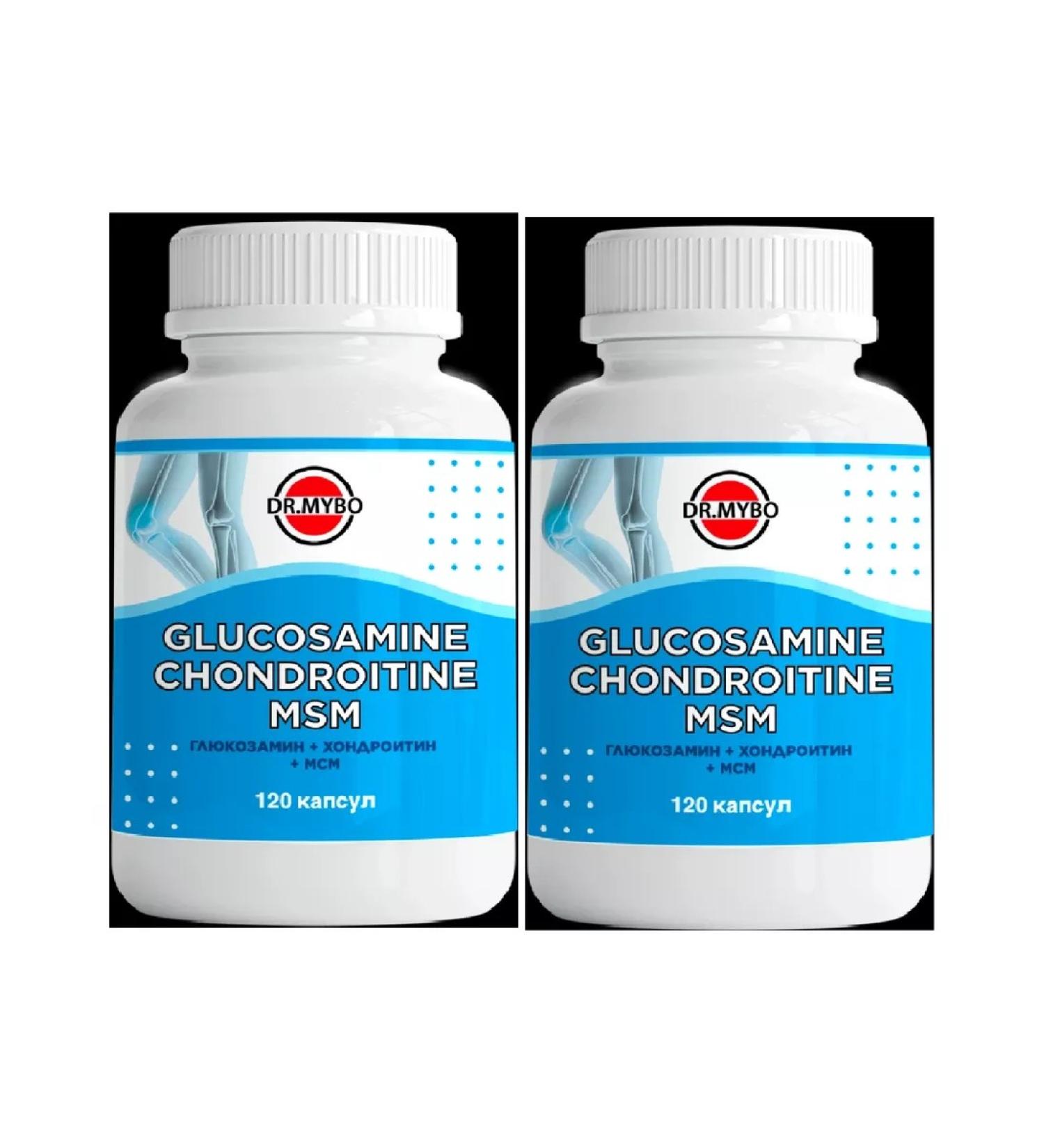 DR MYBO Glucosamine+chondroitin+MSM n120 table 0.67g-2pcs