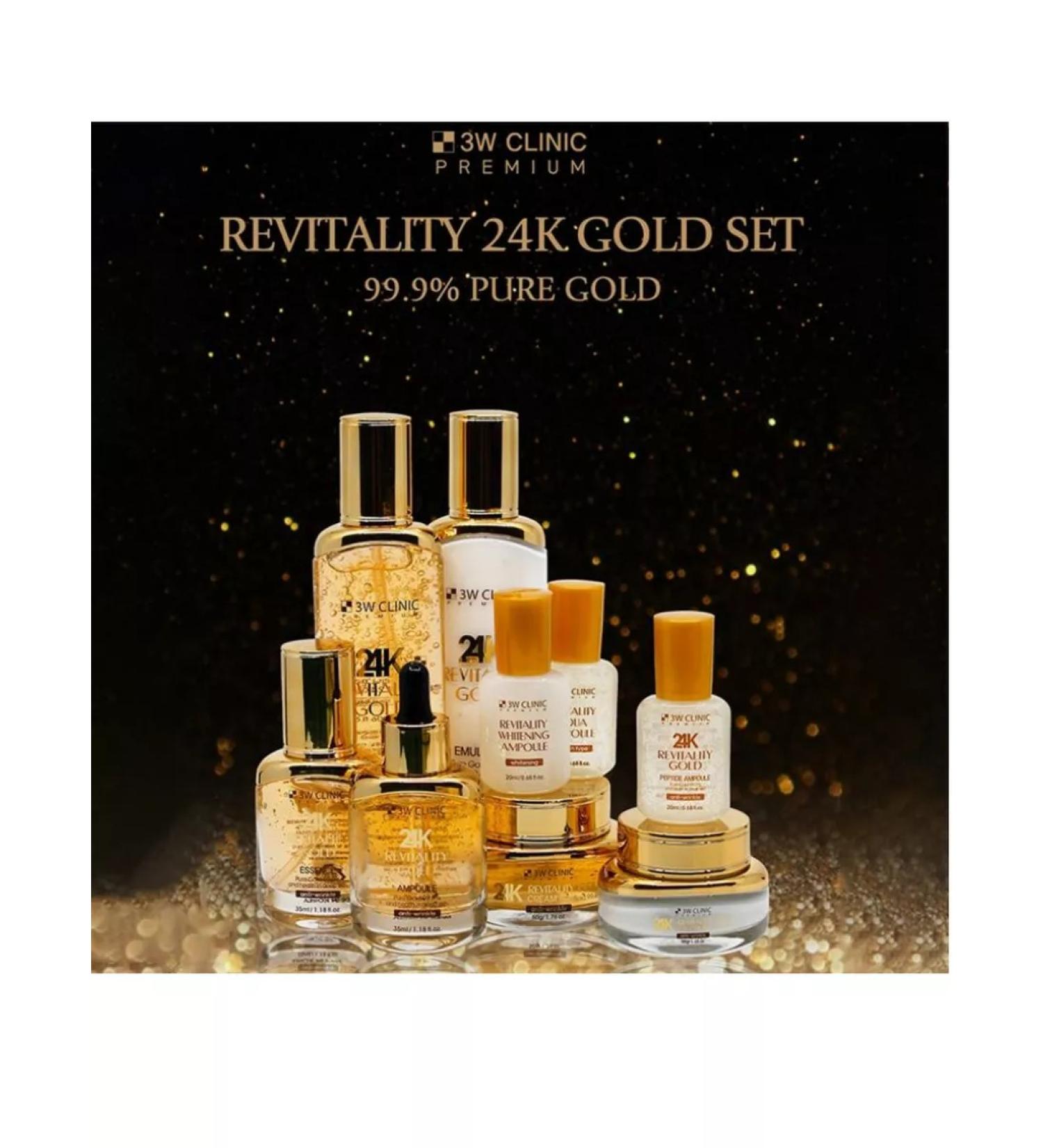 Bergamo Revitaly 24k Gold Set Cosmetics Cosmetics Cosmetics