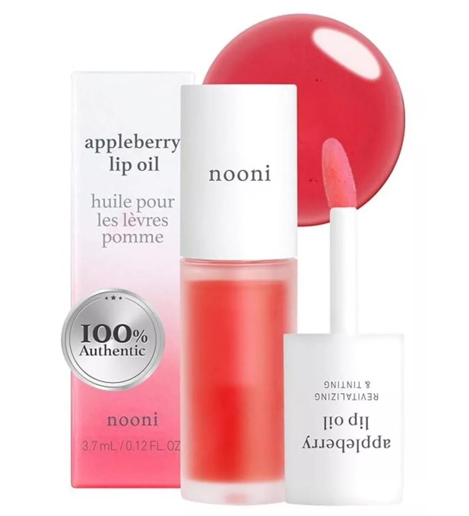 Nooni Moisturizing lip oil Lip Oil #Appleberry - Buy Online on GoSupps.com