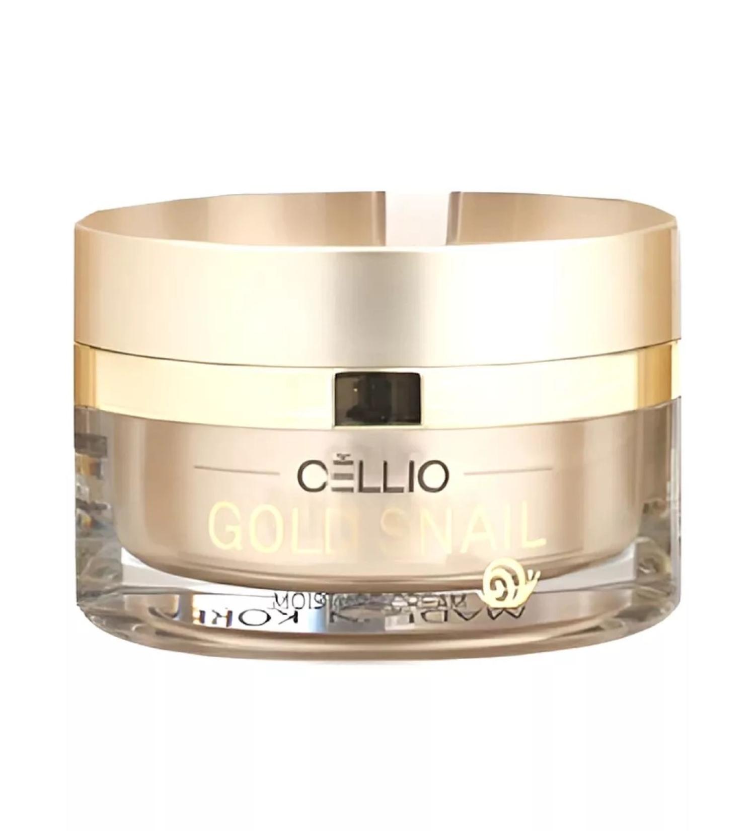 Cellio Facial cream with gold and mucin of snails 50 ml