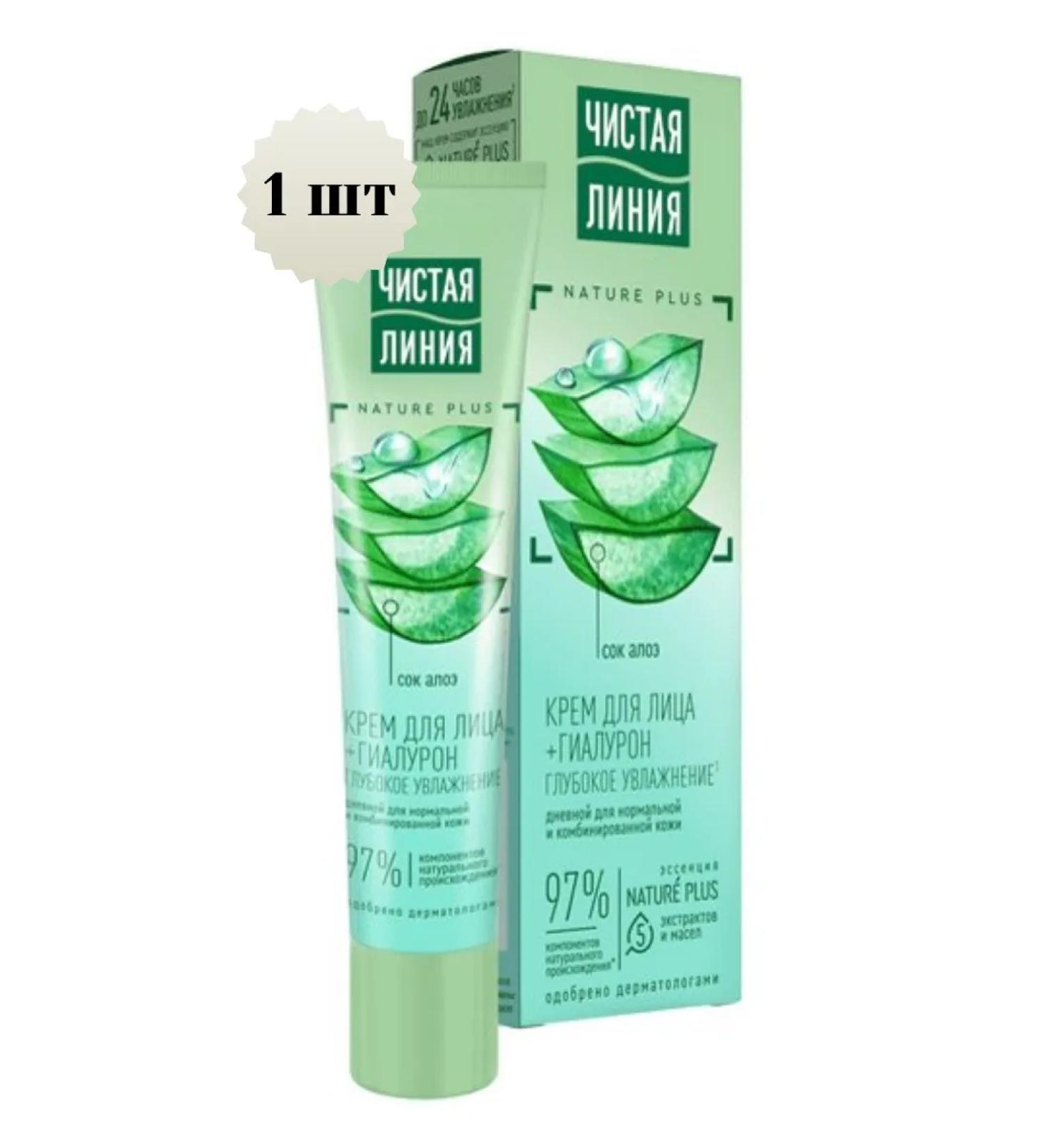 Clean line Moisturizing daily cream with aloe 1pc*40ml - Buy Online on GoSupps.com