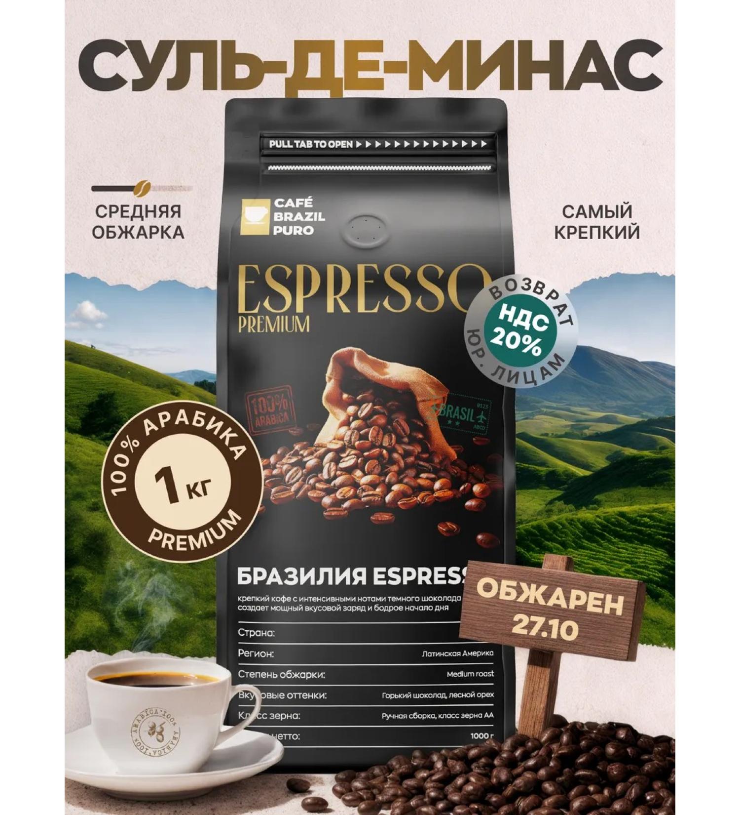 GEORGE Coffee in grains 1 kg of sul-de-mines Arabica Premium - Buy Online on GoSupps.com