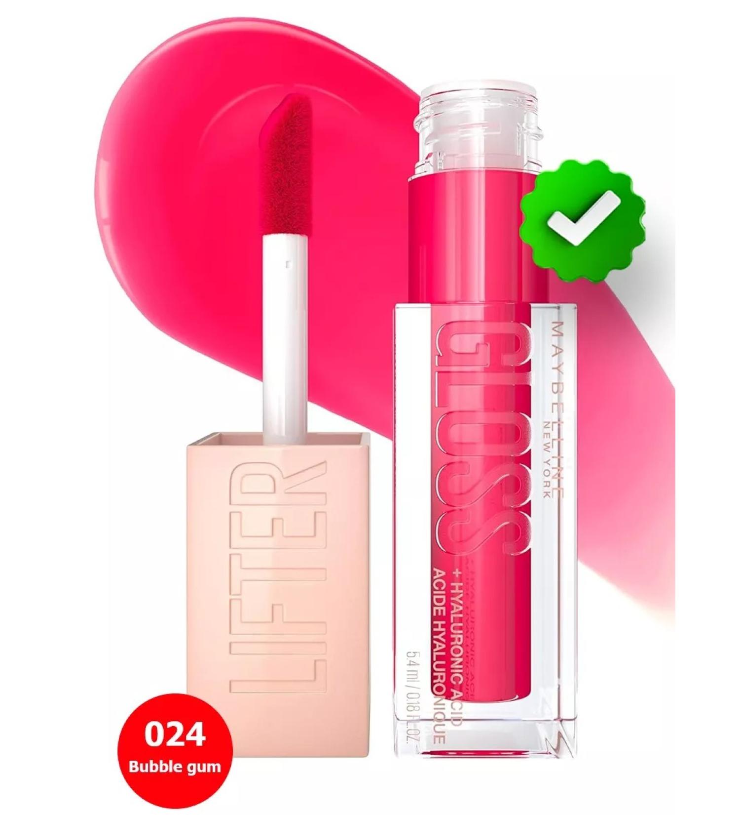 Maybelline New York Lip gloss "Lifter Gloss" shade 024 bubble gum - Buy Online on GoSupps.com