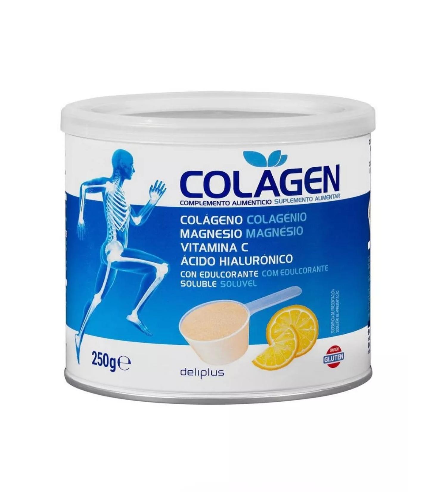Deliplus Collagen with hyaluronic acid and vitamin C - Buy Online on GoSupps.com