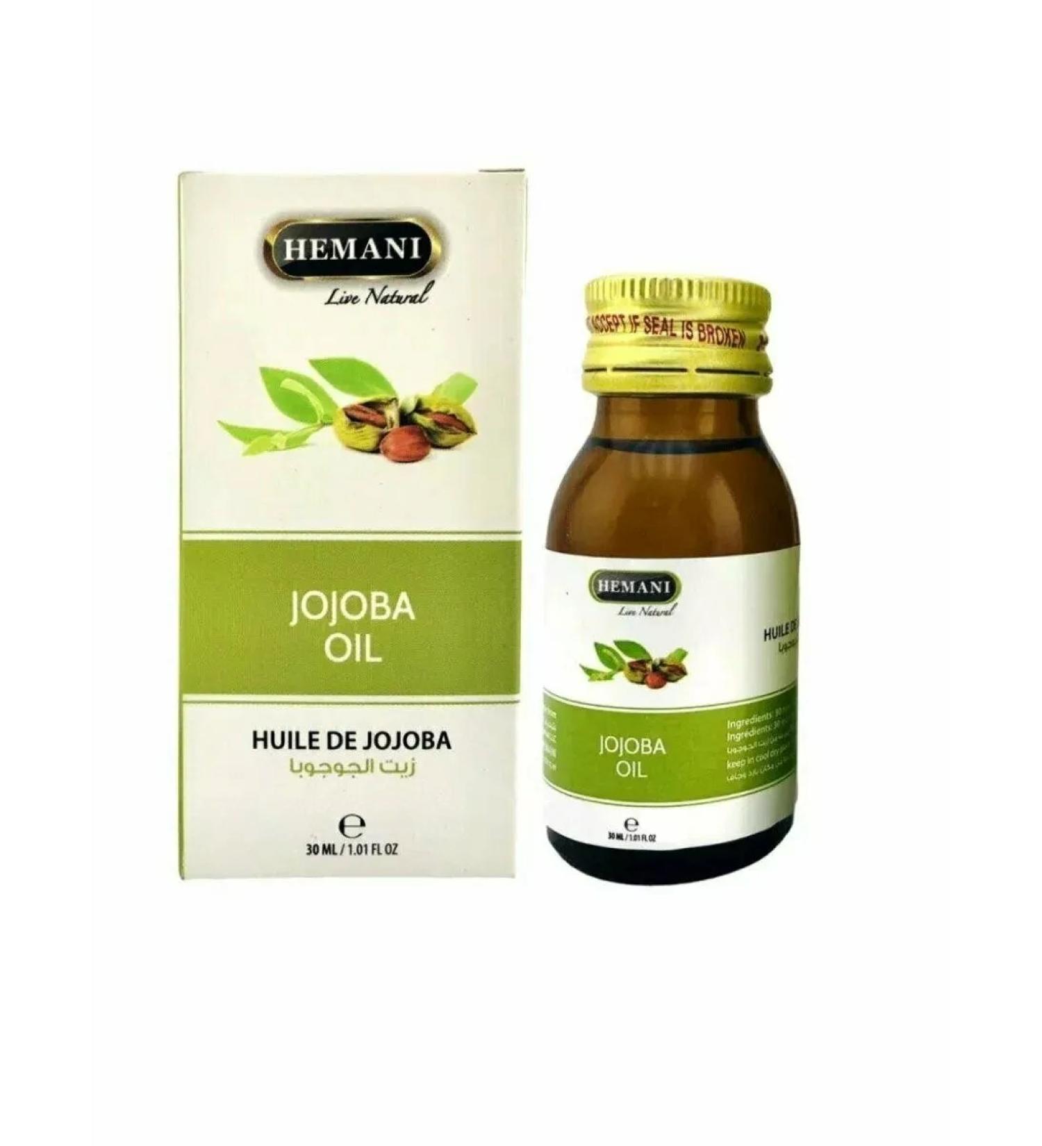 Hemani Jojoba oil is natural for the face and body 30 ml