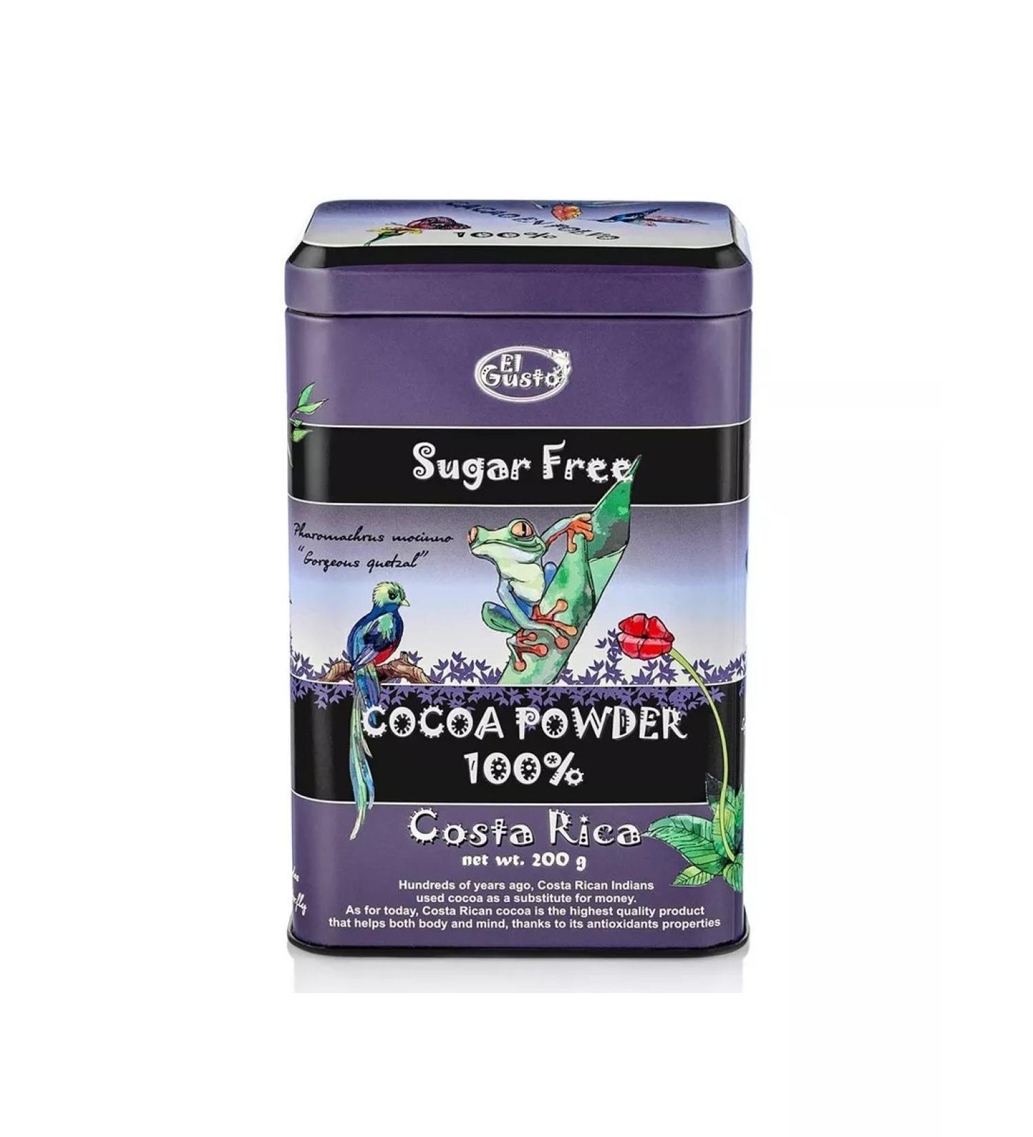 Cocoa El Gusto Hot Cocoa 100% 200 g of Costa Rica