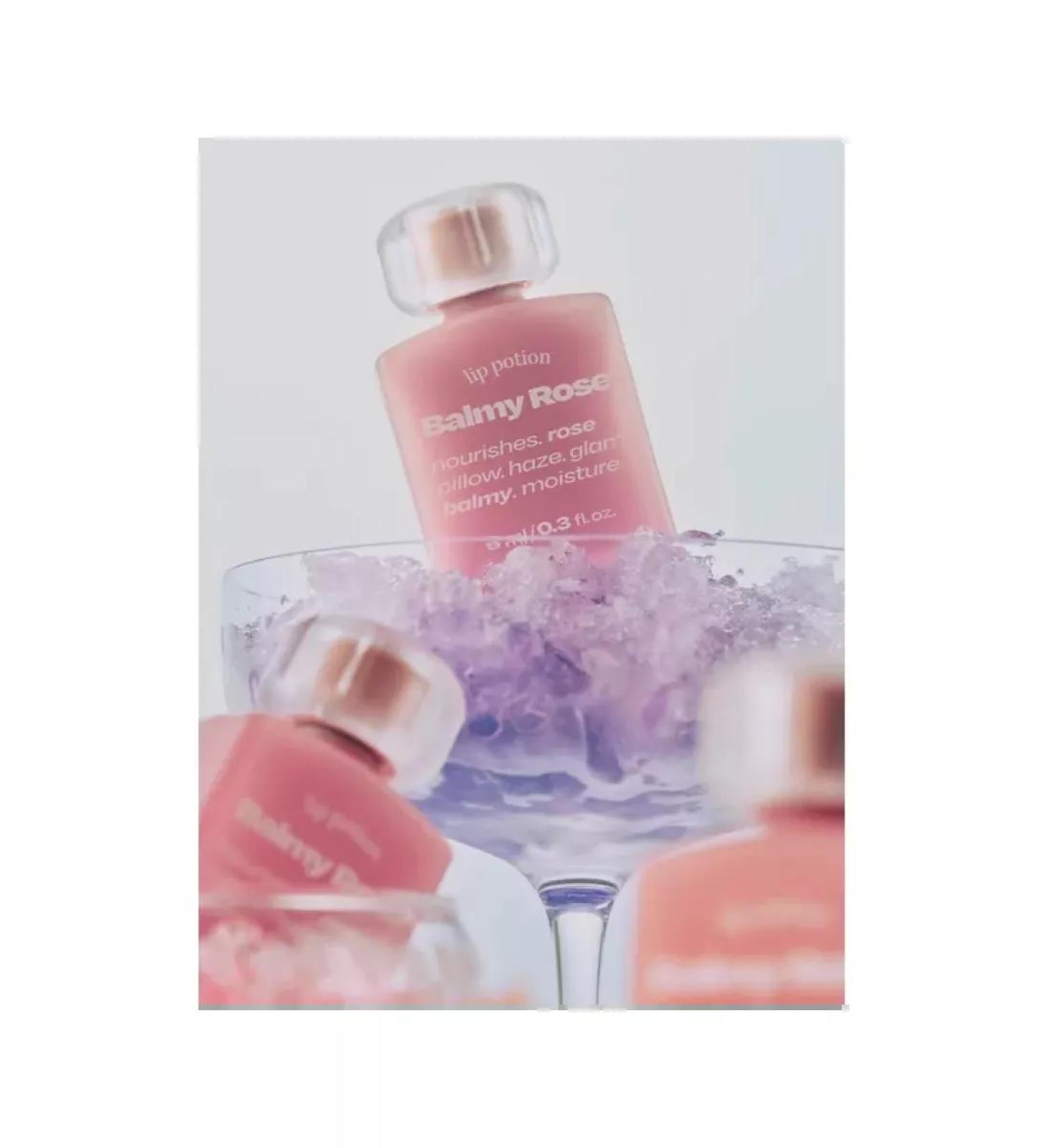 alternative stereo Lip Potion Balmy Rose #01 shining lip balm tint. - Buy Online on GoSupps.com