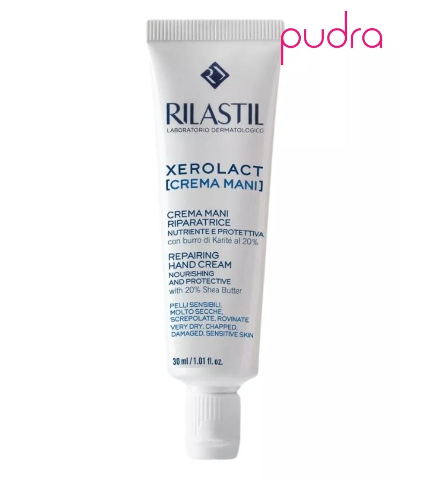 Rilastil Restoring hand cream Xerolaact 30 ml - Buy Online on GoSupps.com