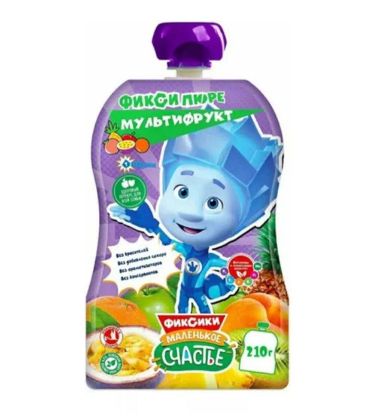 A little happiness Fixies of Multiphermus puree from 8 months 210g x 12pcs