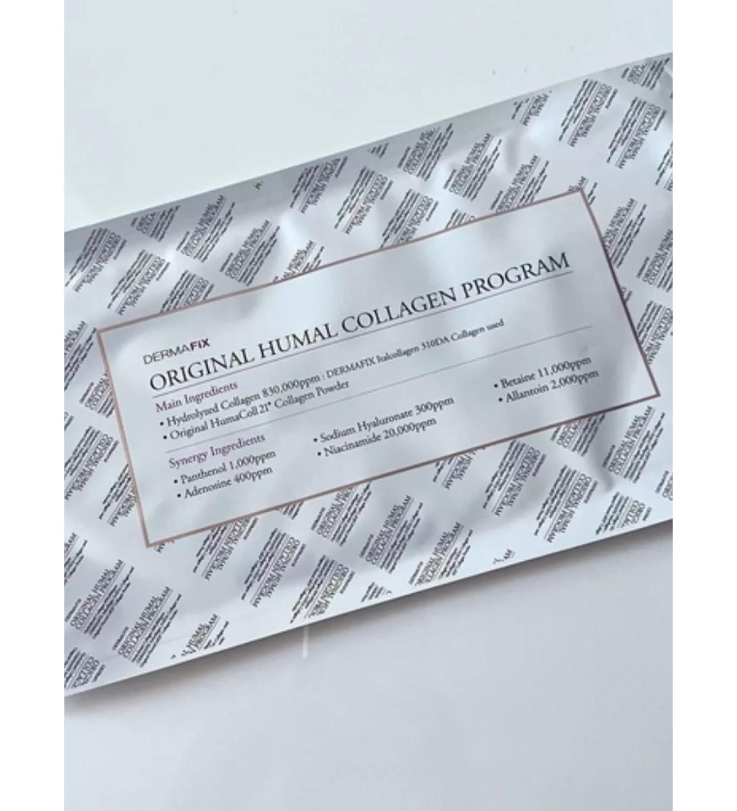 DERMAFiX Original Humal Collagen Collagen Facial Mask