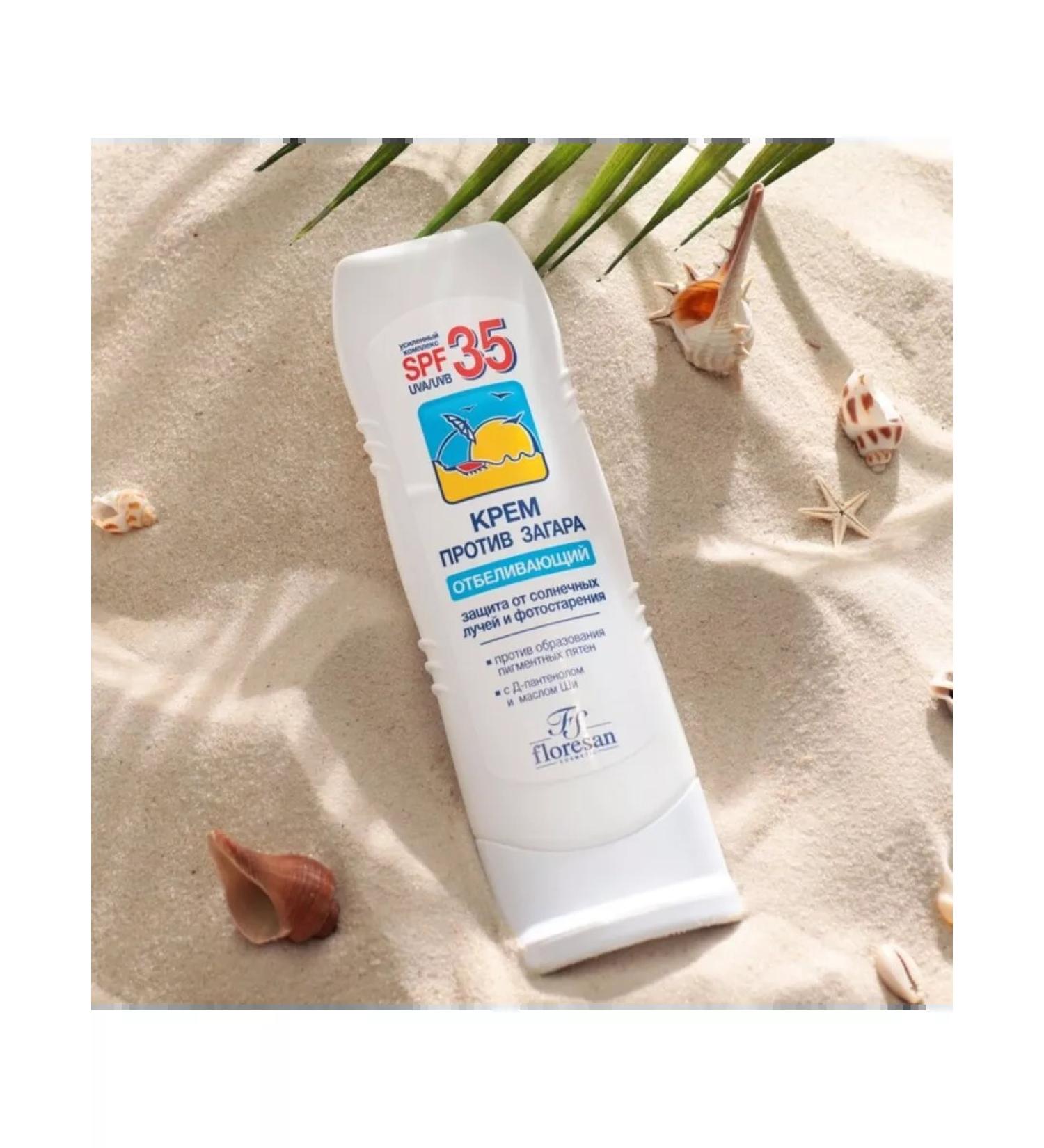 Floresan SPF 35 bleaching cream against tanning 125 ml