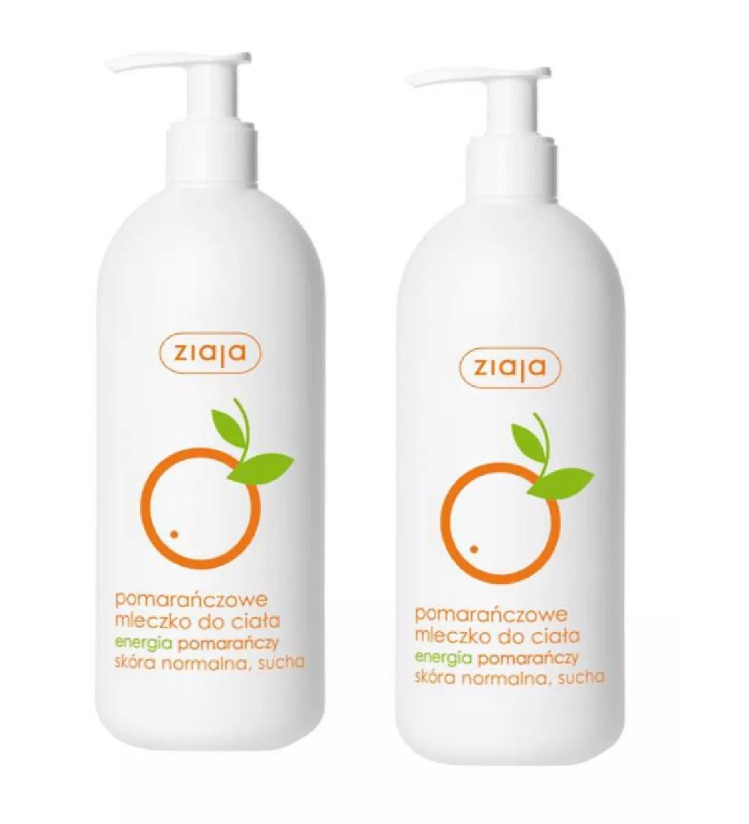 Ziaja Body milk "Orange" 400 ml 2 pcs - Buy Online on GoSupps.com
