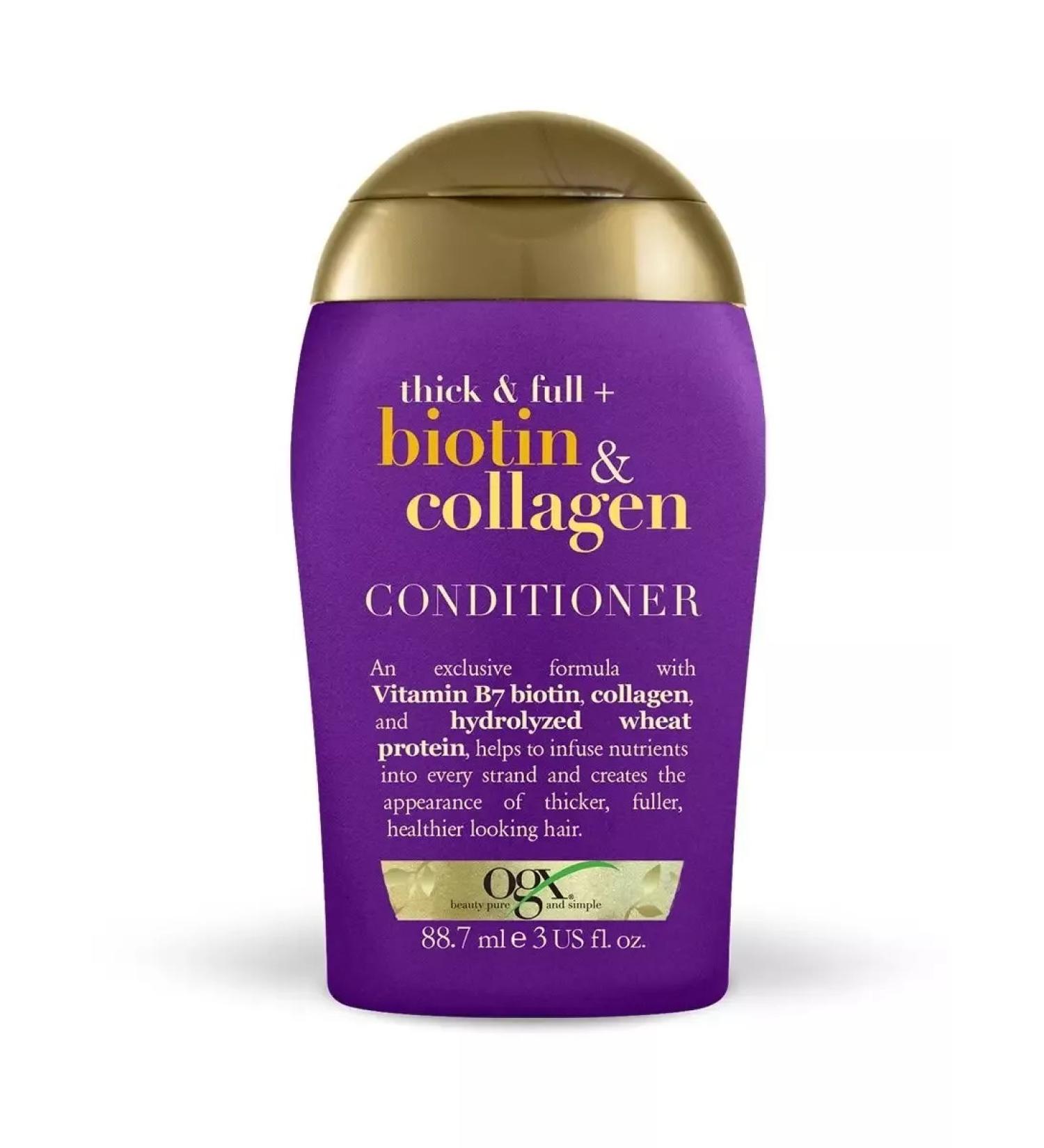 OGX Air conditioner for volume with biotin and collagen Trevel 88.7ml
