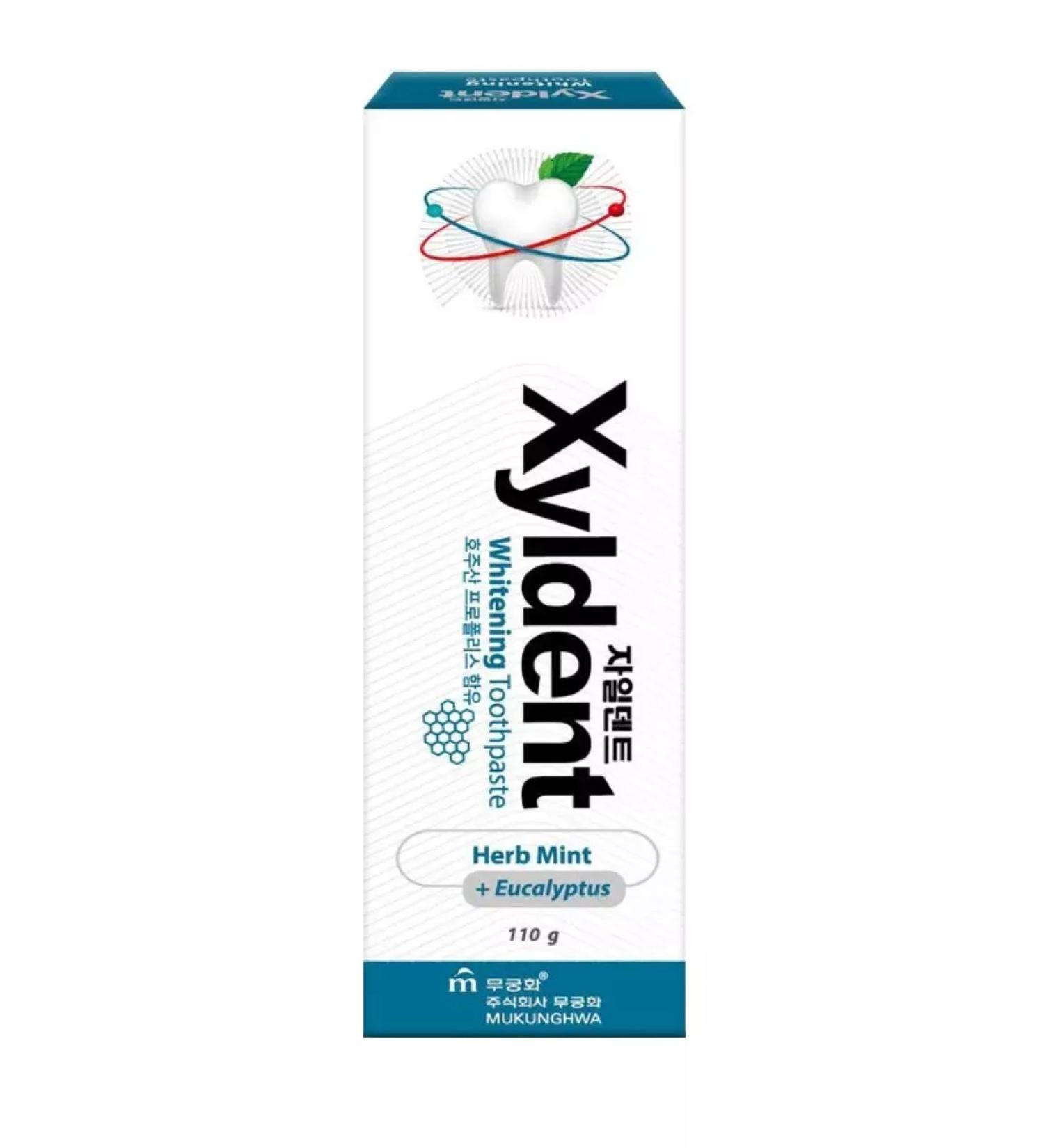 MUKUNGHWA Xyldent whitening toothpaste of grass and eucalyptus 110g