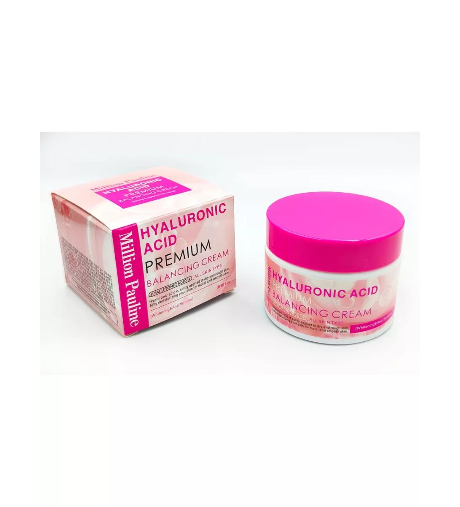 Million Pauline Hyaluronic acid face cream - Buy Online on GoSupps.com