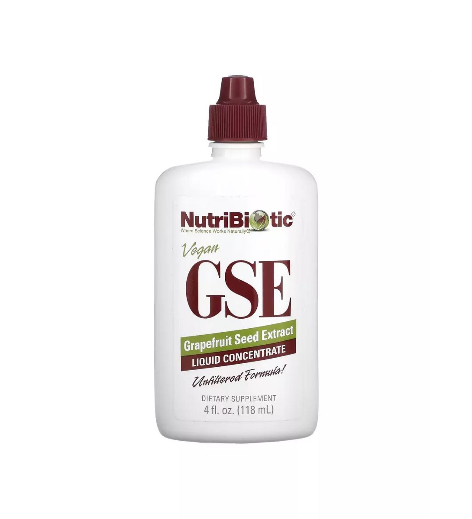 NutriBiotic GSE grapefruit seed extract 118 ml