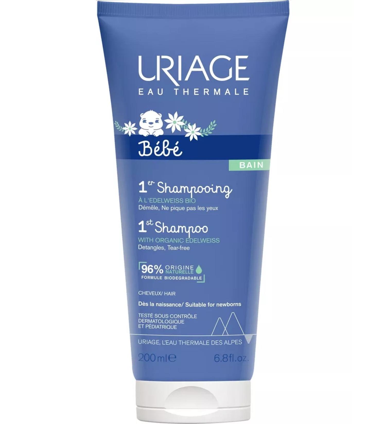 URIAGE Uryazh Bebe the first ultra-soft shampoo without soap 200 ml - Buy Online on GoSupps.com