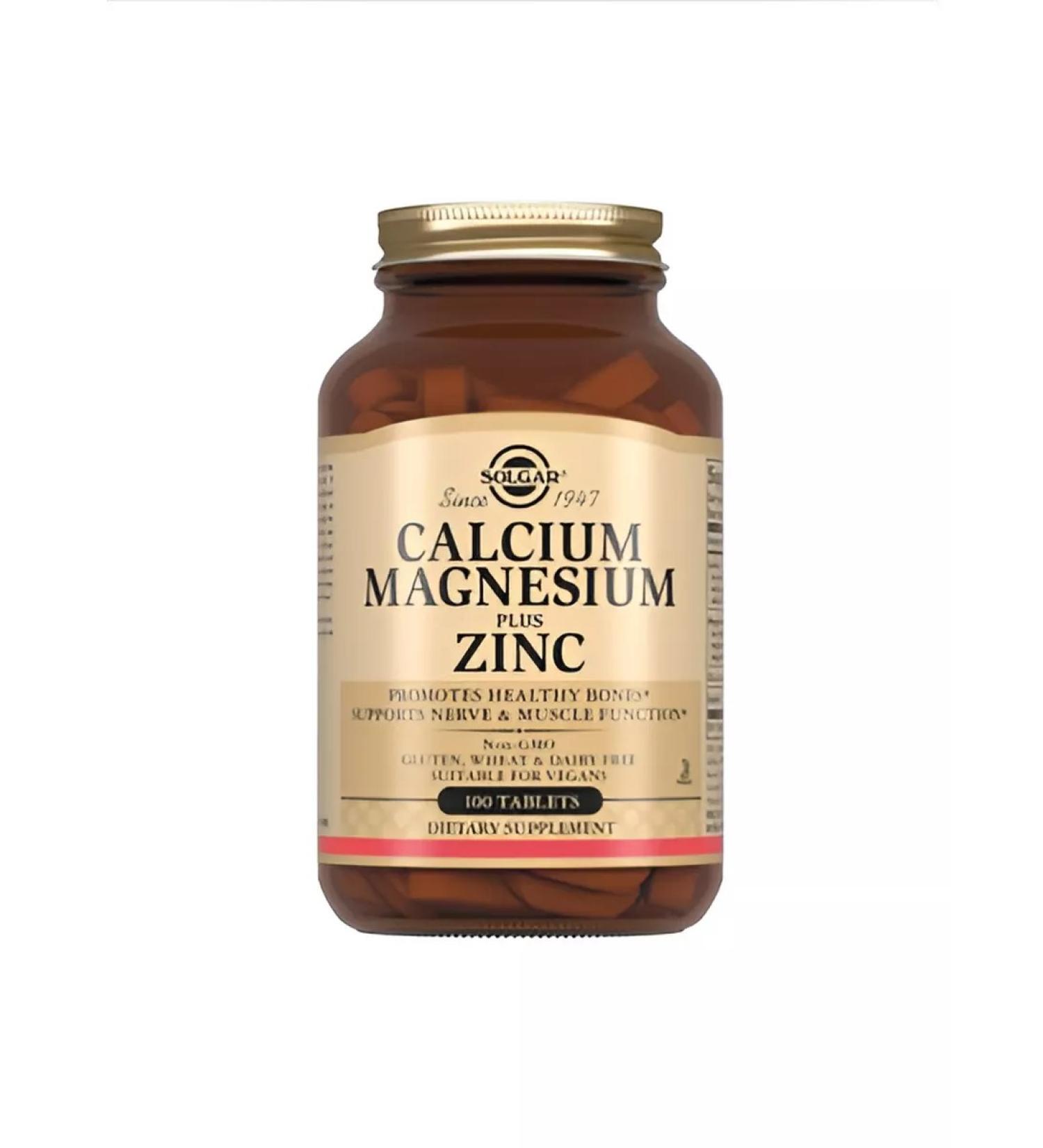 SOLGAR Calcium-Magniy-Tsink No. 100 -1UP