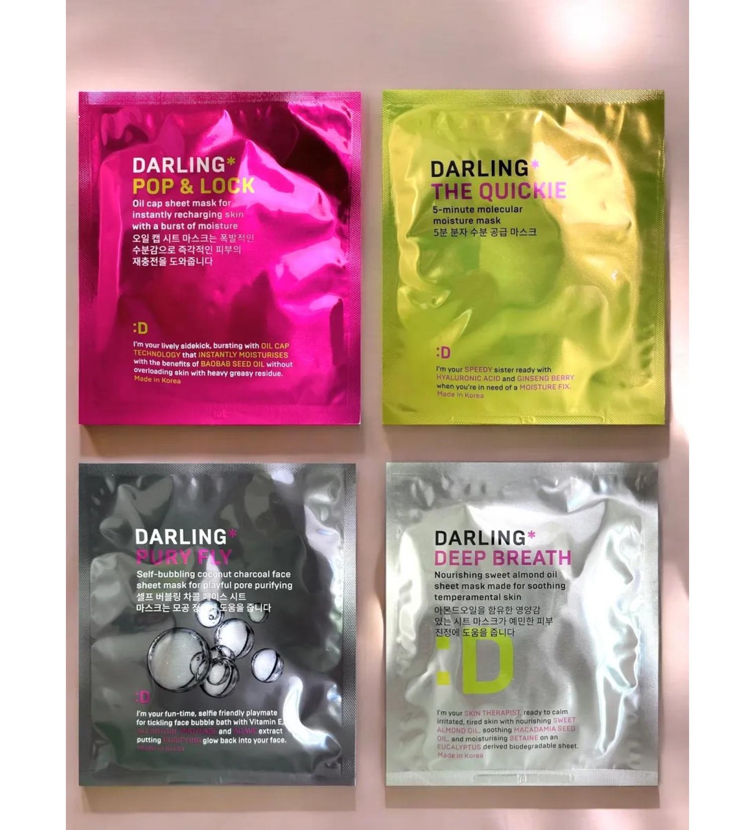 DARLING* Facial mask set 4 pieces - Buy Online on GoSupps.com