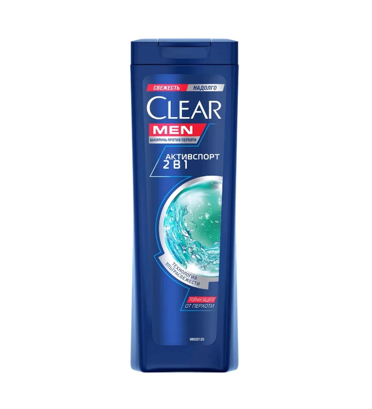 clear MEN - 2 -shampoo 2 -shampoos against dandruff 400 ml