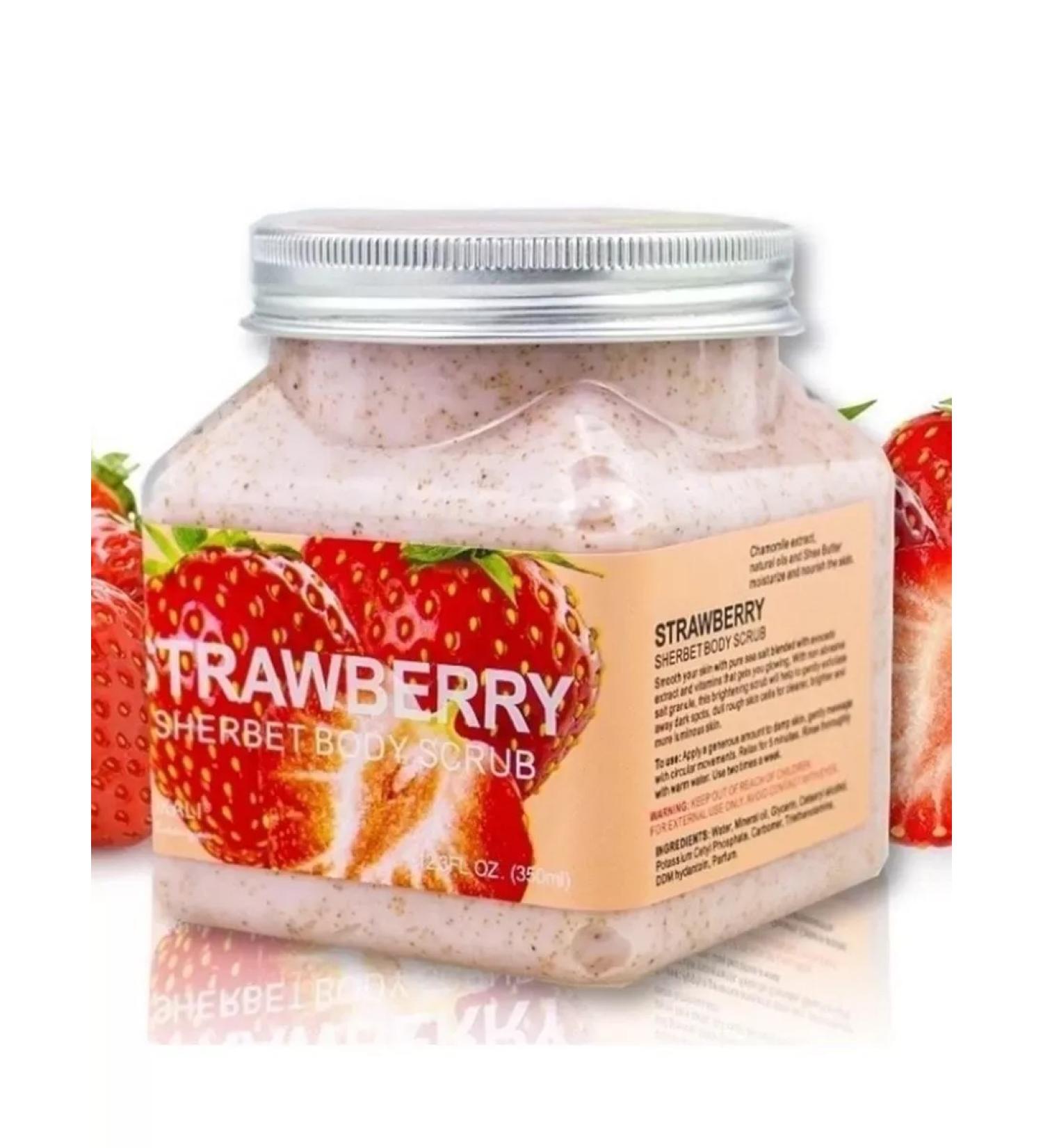 Nica Cosmetics Body scrub Wokali Sherbet Body Scrub 350ML - Buy Online on GoSupps.com