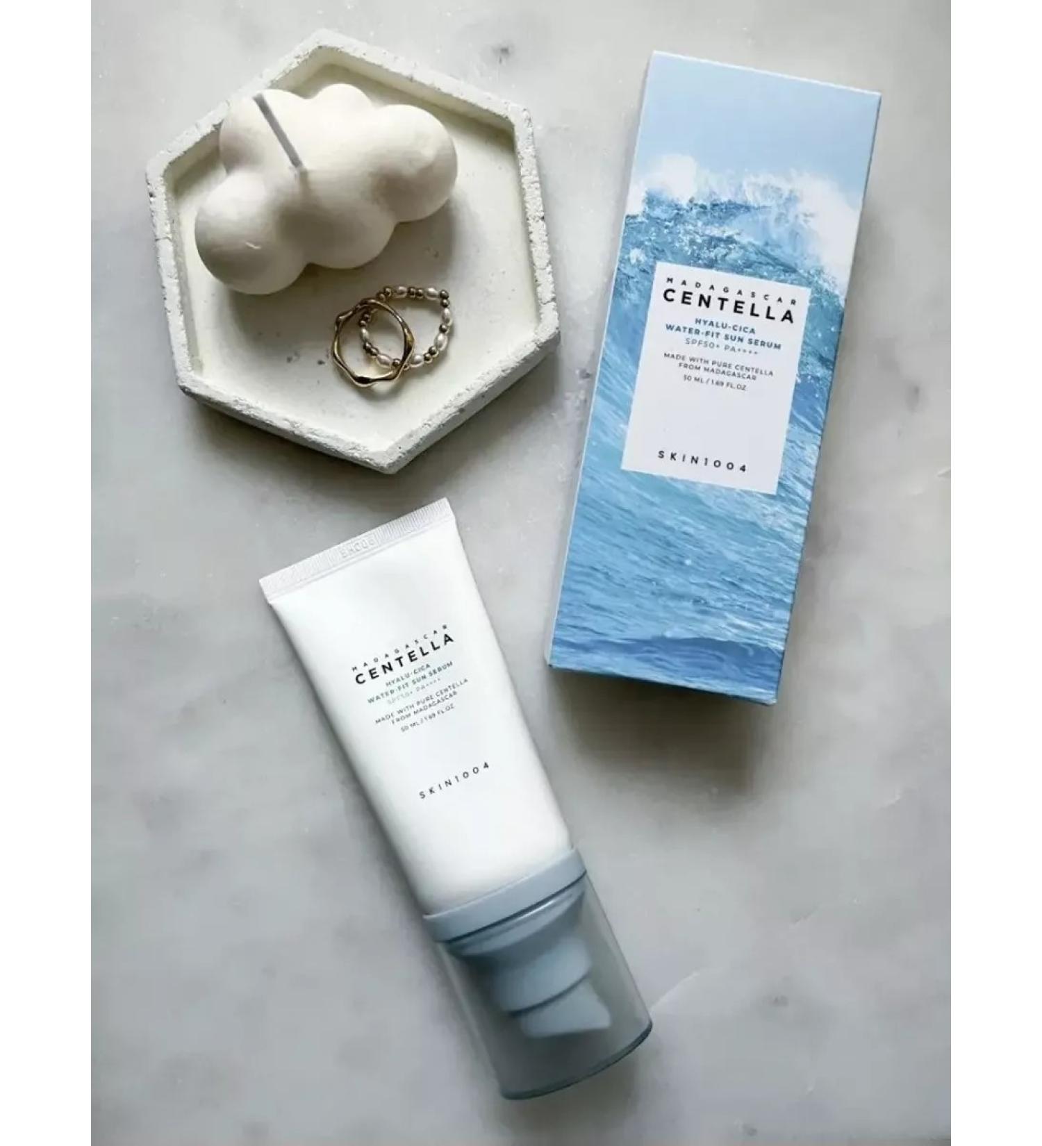 KamisShop Sunscreen serum Centella Sun Serum SPF50+ - Buy Online on GoSupps.com