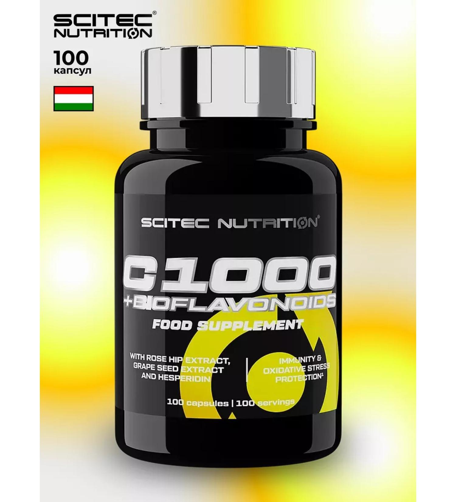 Scitec Nutrition C1000 + BioflavonOid Vitamin C 1000mg in capsules 100pcs