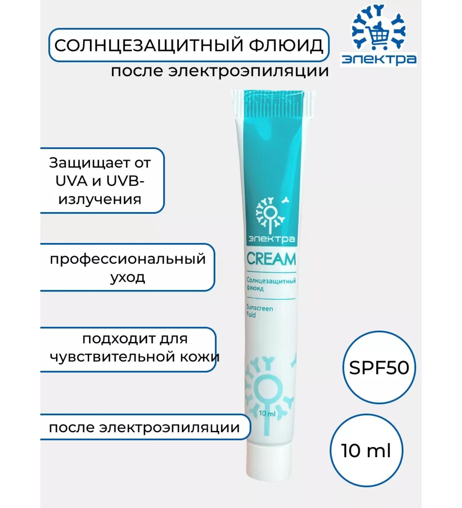 Electra SUNRAL COMPLE COMPENT SPF50 after electricity