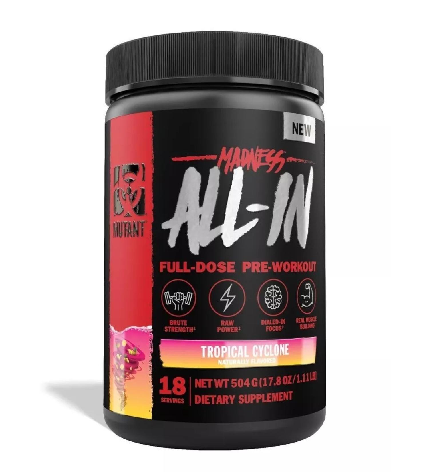 Mutant Madness All-in 504 g tropical cyclone - Buy Online on GoSupps.com