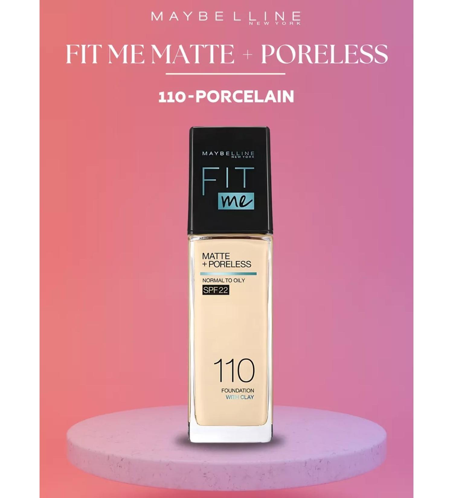 Maybelline New York Tonal cream Fit Me Matte + Poreless Porcelain - Buy Online on GoSupps.com