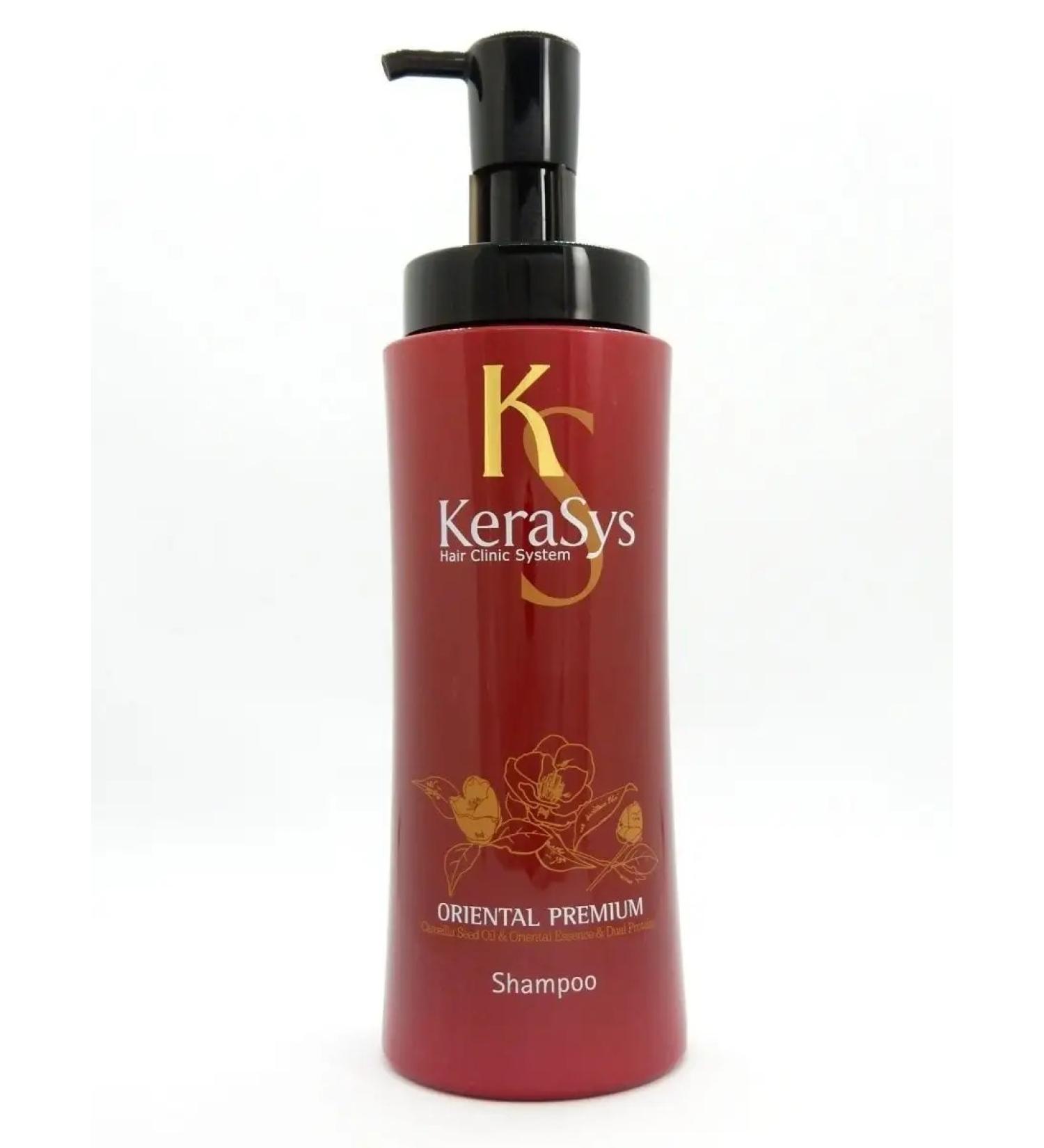 KeraSys Kerasis shampoo for all types of Hair Oriental Premium 470 ml - Buy Online on GoSupps.com
