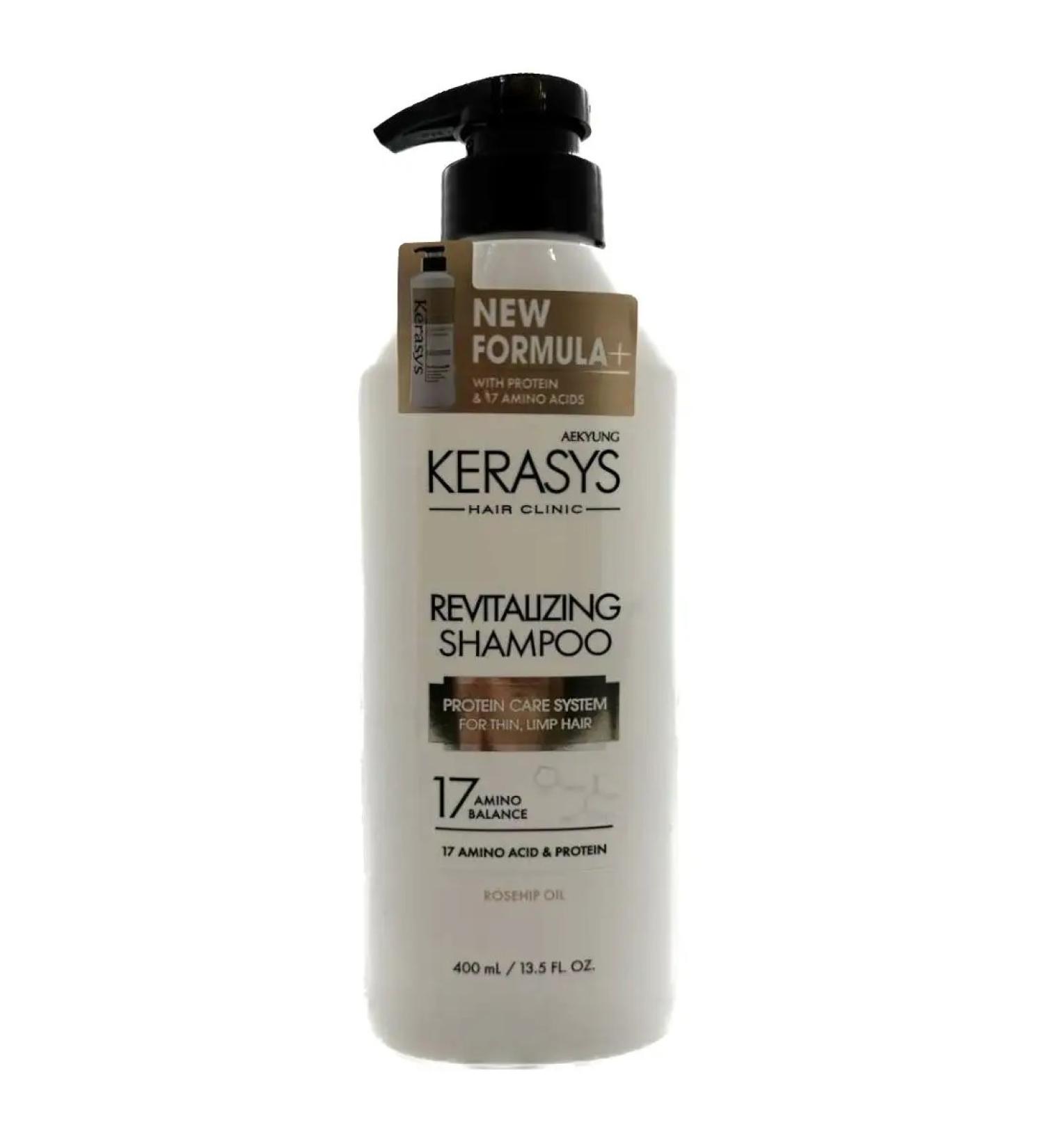 KeraSys Hair shampoo healing Revitalizing 400 ml - Buy Online on GoSupps.com