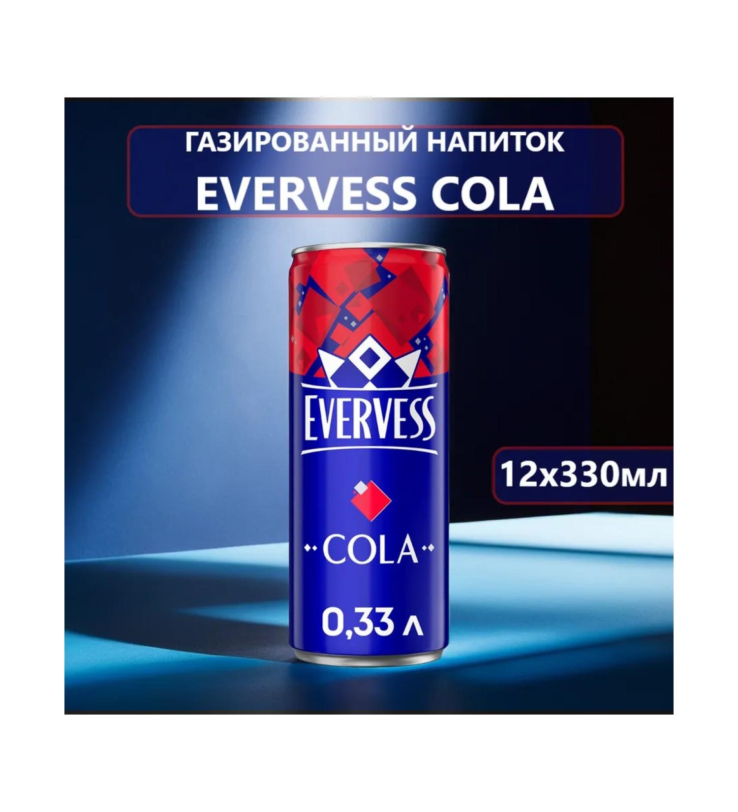Evervess Coal carbonated drink 12x330 ml