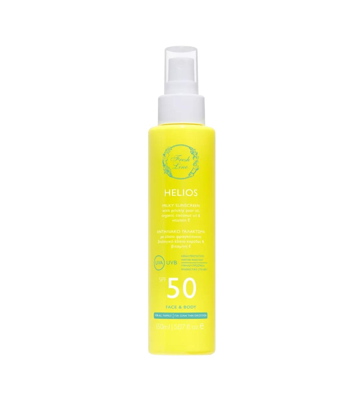 Fresh Line "Helios" Milk for the face and body SPF 50 150 ml