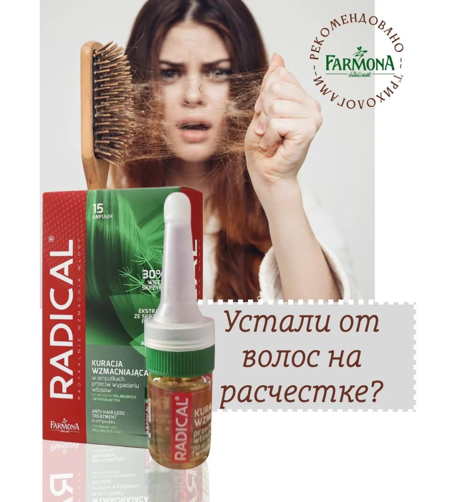 FARMONA Hair growth on the head in women from falling out - Buy Online on GoSupps.com