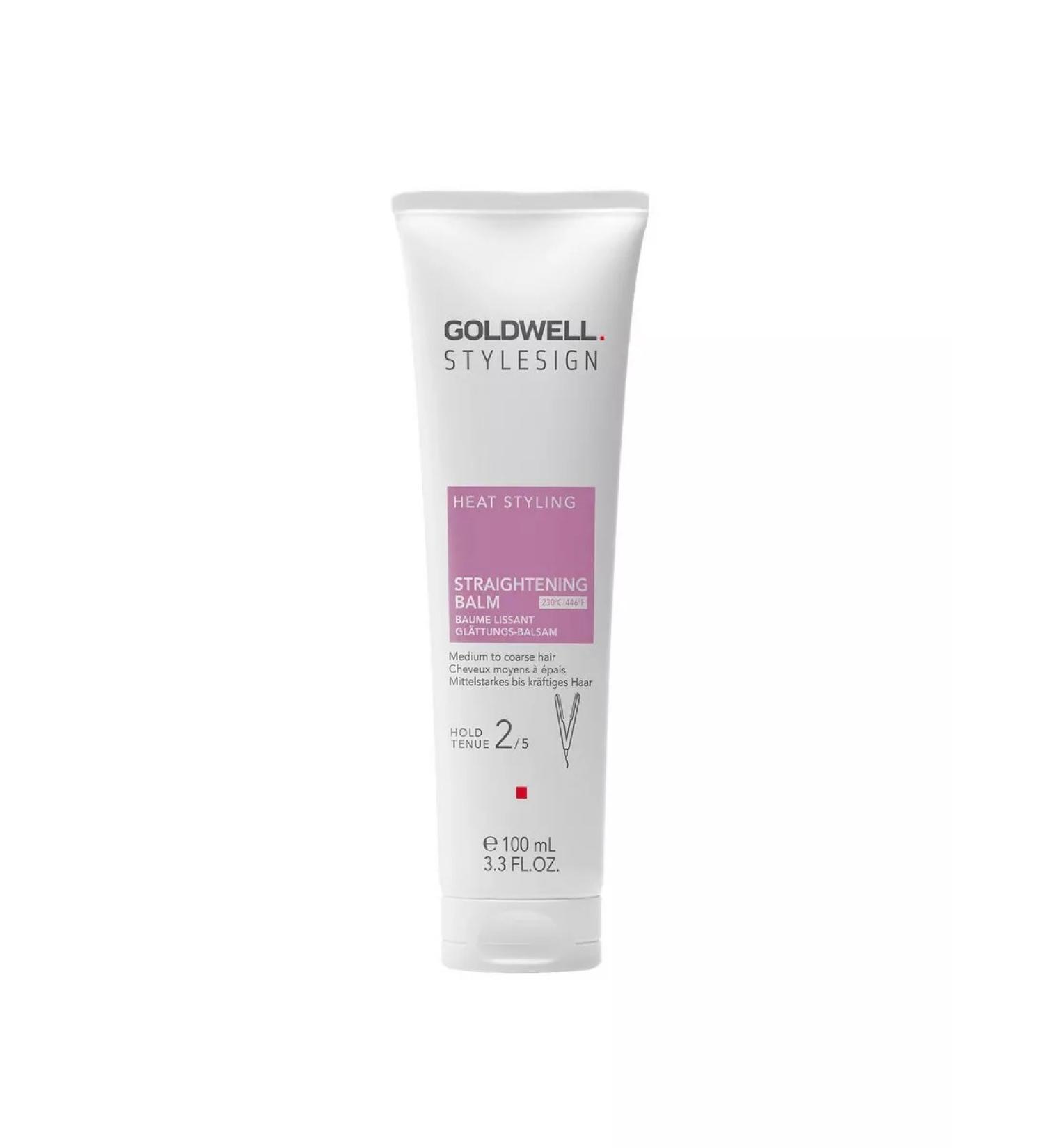 Goldwell Straightening Balm Balm for hair straightening 100 ml - Buy Online on GoSupps.com