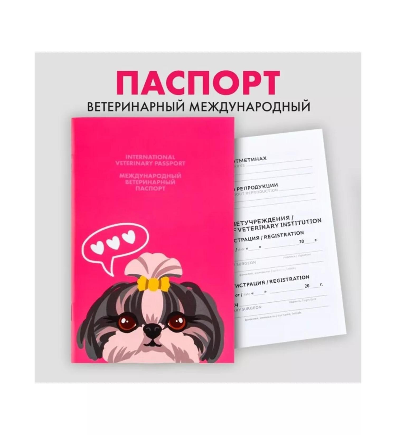 In Mother's Hands Veterinary passport for dogs 2 pcs - Buy Online on GoSupps.com