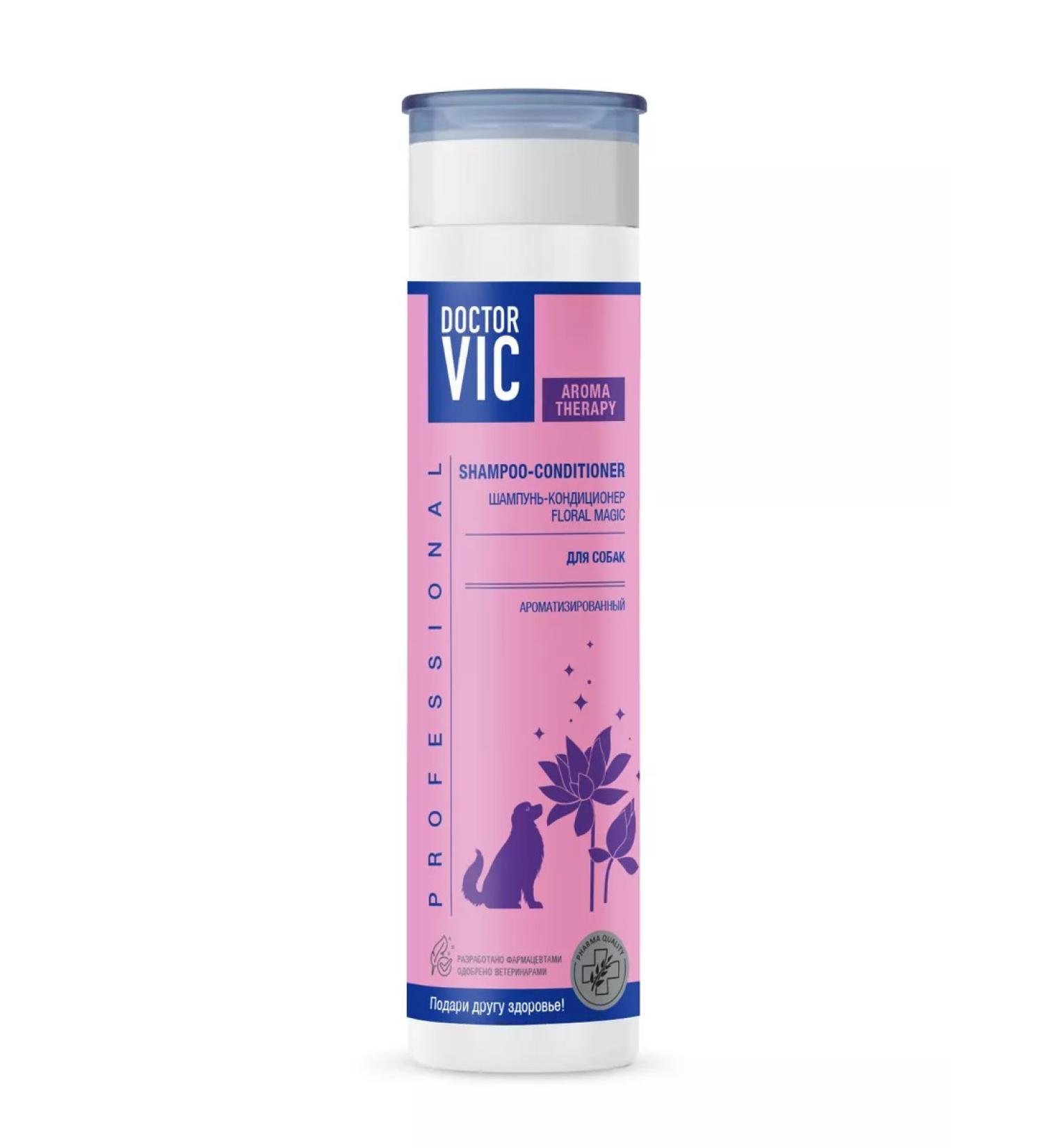 Doctor VIC Floral Magic 250ml dog shampoo