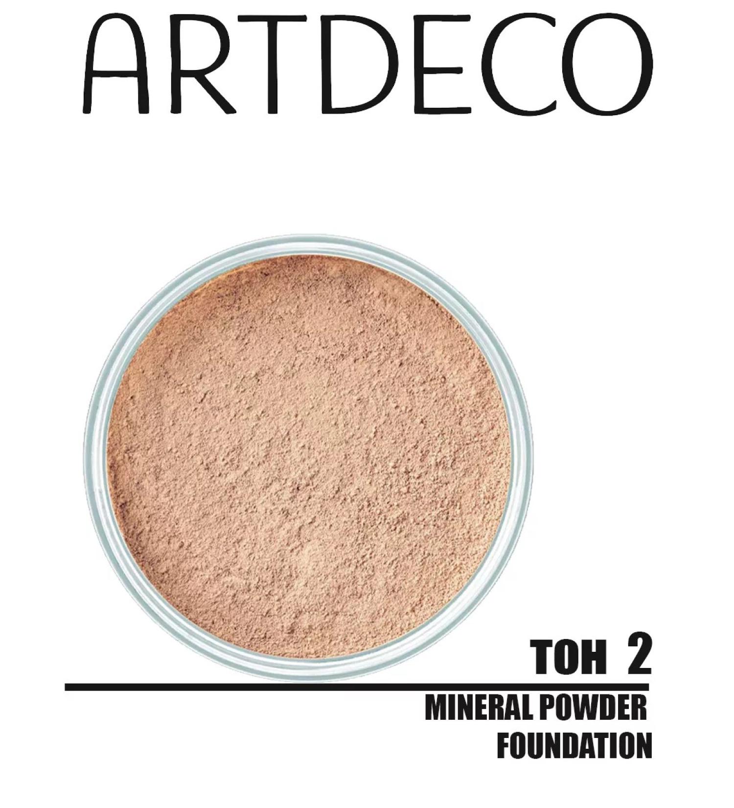Artdeco Crumbly mineral powder tone2 naturally beige - Buy Online on GoSupps.com