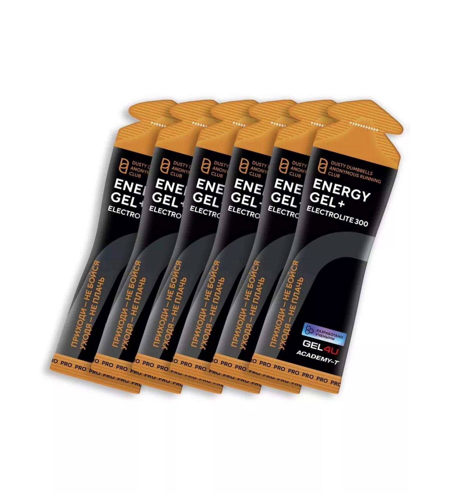 Gel4u Energy gel with electrolytes Sol. Karamel 60x6