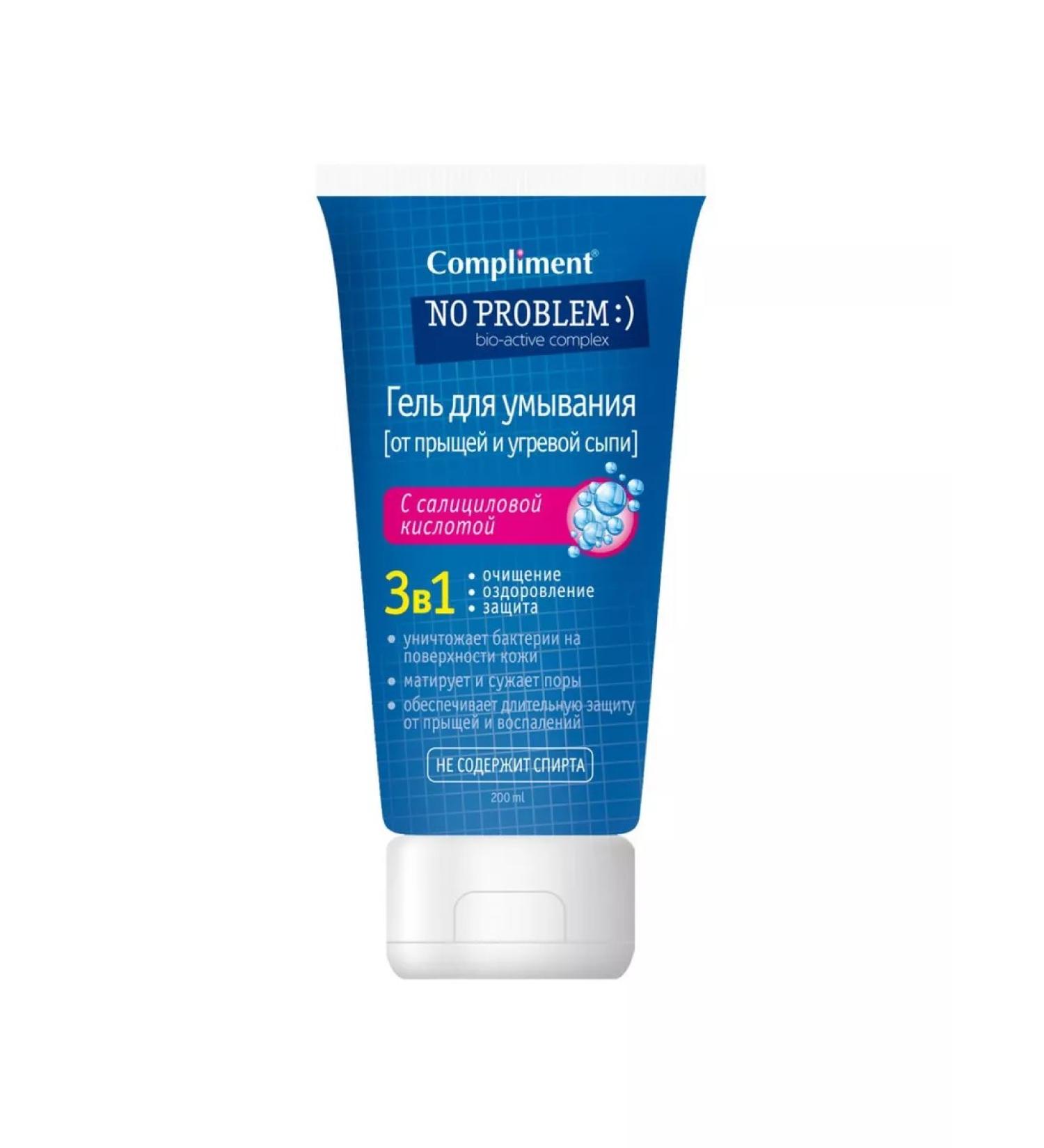 Compliment Washing gel 3 in 1 C Salits. acid No Problem 200 ml