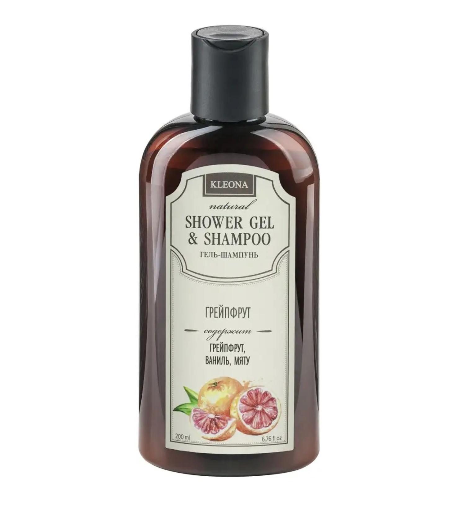 KLEONA Gel-shampoo grapefruit 200 ml
