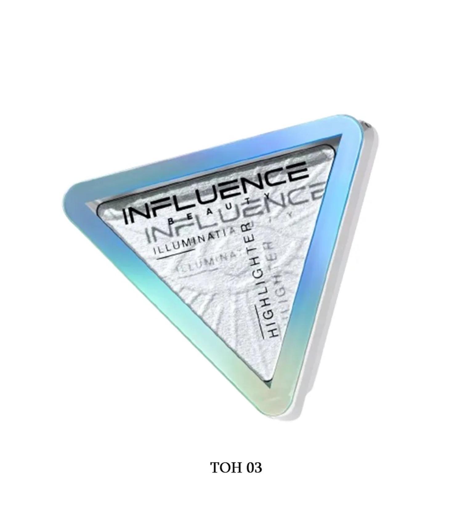 Influence Beauty Highlighter for the face dry with brilliance for face and body makeup - Buy Online on GoSupps.com