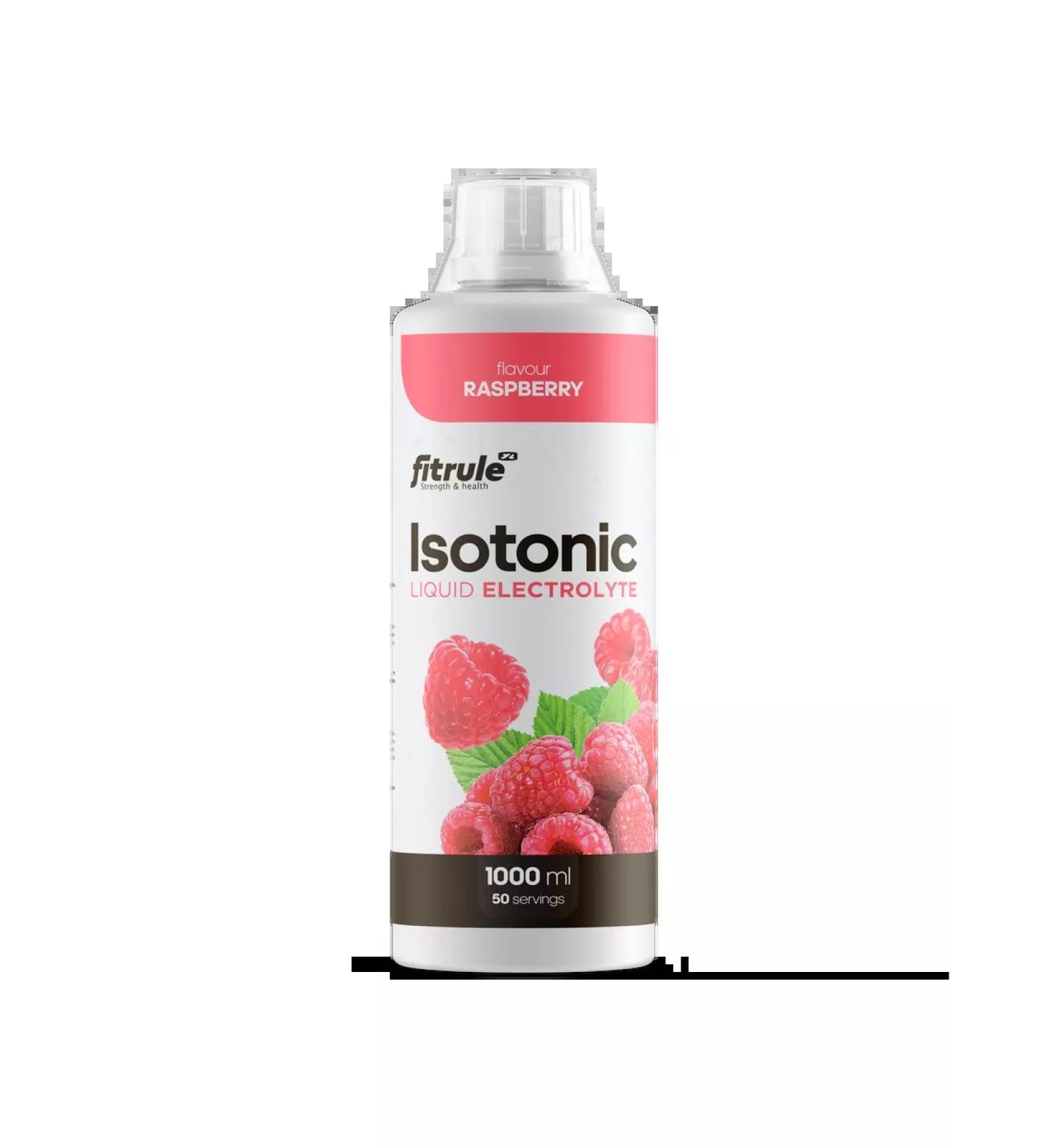 Fitrule Nutrition Liquid isotonic Fitrule Isotonic Concentrat 1000ml Raspberry - Buy Online on GoSupps.com