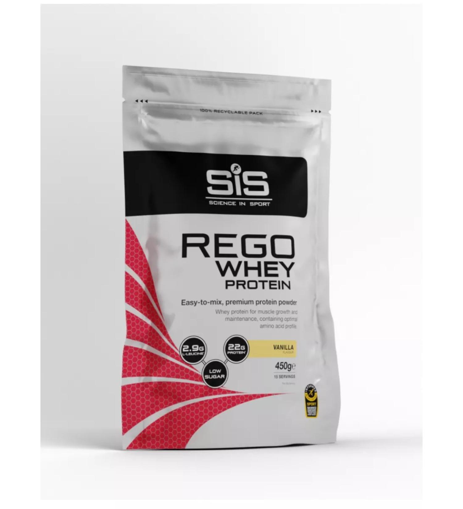 SIS Whey serum protein 450 g vanil - Buy Online on GoSupps.com