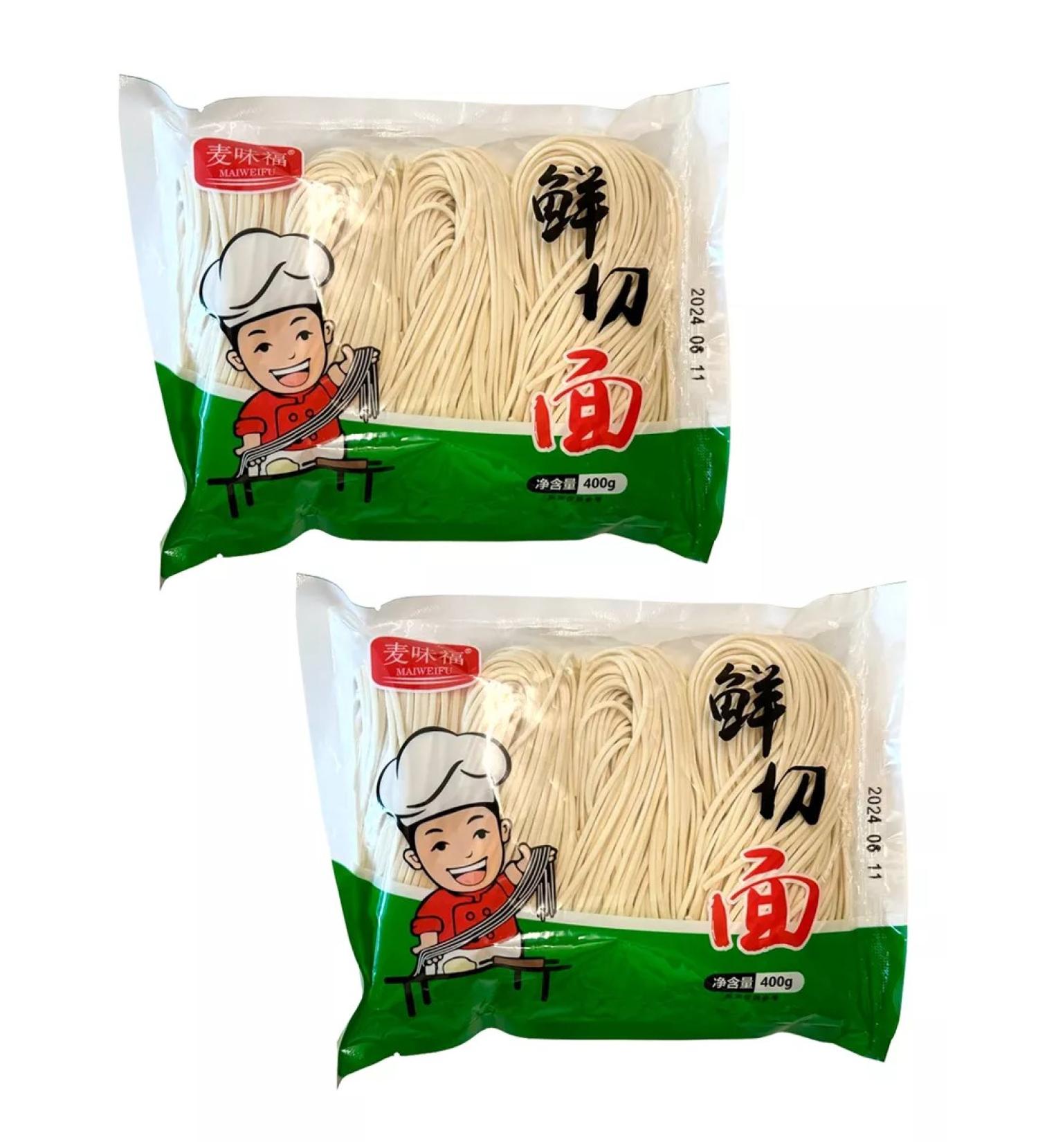 Chinese wheat noodles for cooking 800 g 2 pcs - Buy Online on GoSupps.com