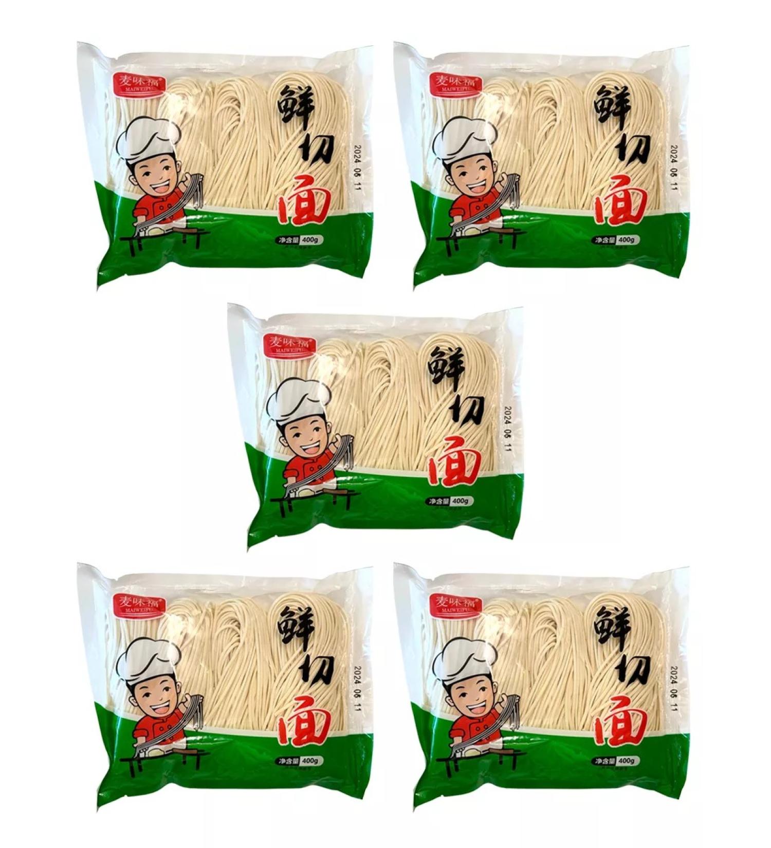 Chinese wheat noodles for cooking 2000 g 5 pcs - Buy Online on GoSupps.com